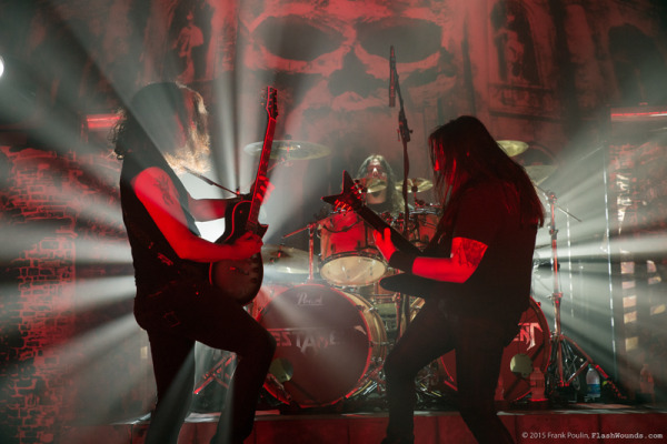 Testament @ NEMHF '15, photo by Frank Poulin for FW