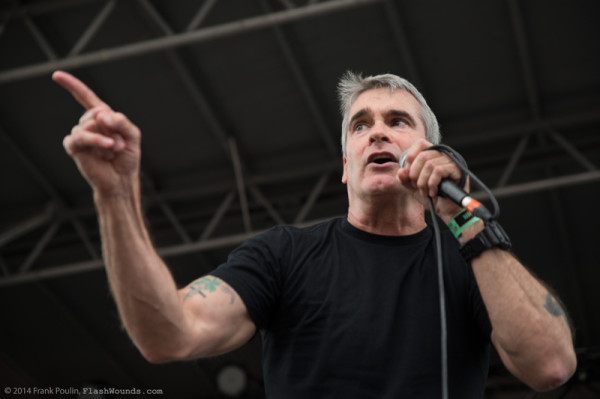 Henry Rollins at Amnesia Rockfest 2014 by Frank Poulin for FW