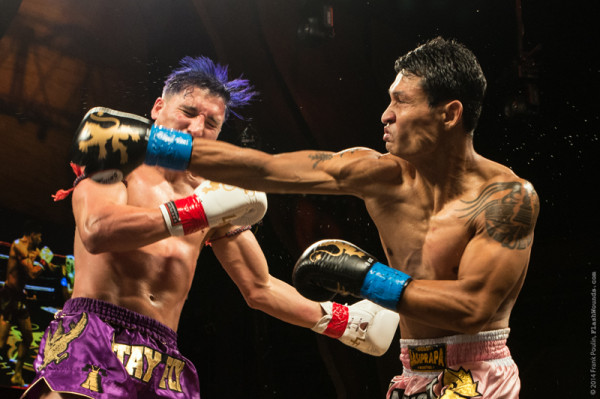Lion Fight 17 Muay Thai, Aug. 2014, photo by Frank Poulin for FW