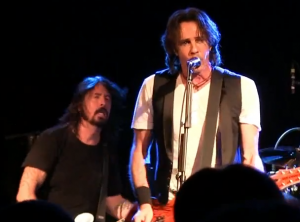 Dave Grohl and Rick Springfield ~ photo courtesy of stereogum.com