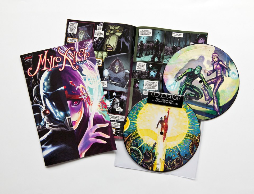 Coldplay <i>Mylo Xyloto</i> Comic Book Series Now Available!