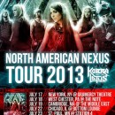 Swedish/Danish Modern Metal Sextet Amaranthe Announces 2013 North American Headline Tour
