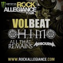 Volbeat Returns to North America to Headline Monster Energy’s Rock Allegiance Tour