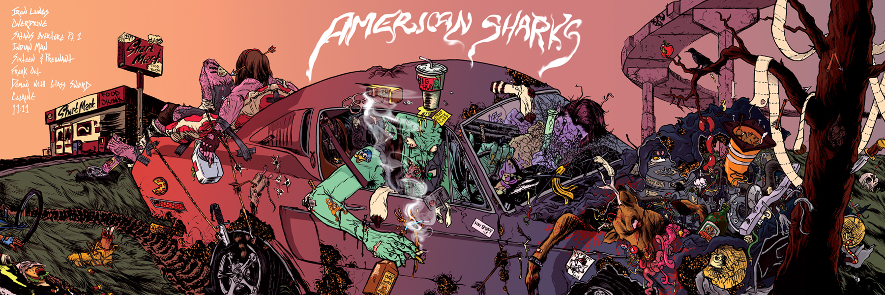 American Sharks Announce Debut Album for Sept. 17 on The End Records