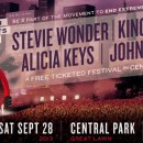 2013 Global Citizen Festival to Feature Stevie Wonder, Kings of Leon, Alicia Keys, & John Mayer on The Great Lawn in Central Park
