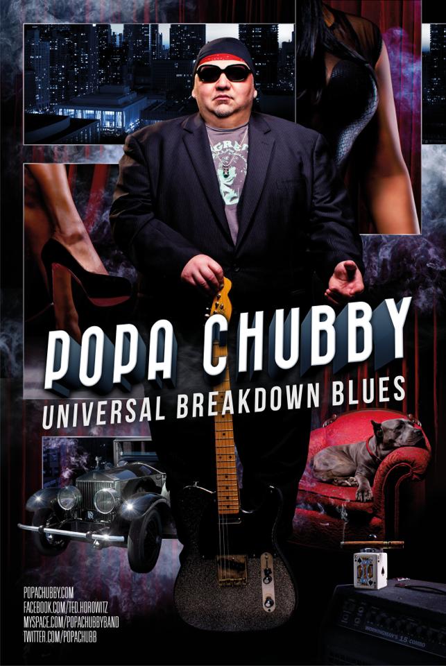 Popa Chubby Plans Extensive U.S. Tour Upon His Return from Europe in