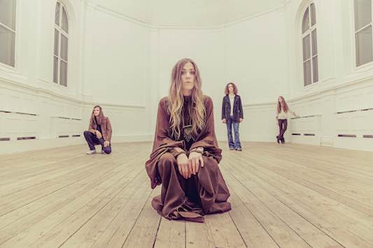 Blues Pills (left to right): Cory Berry (United States) – Drums, Elin Larsson (Sweden) – Vocals, Dorian Sorriaux (France) – Guitar, and Zack Anderson (United States) - Bass