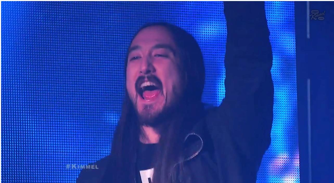 VIDEO: STEVE AOKI + Linkin Park Perform on “Jimmy Kimmel Live” + AOKI Partners with Music for Relief for Typhoon Haiyan Relief
