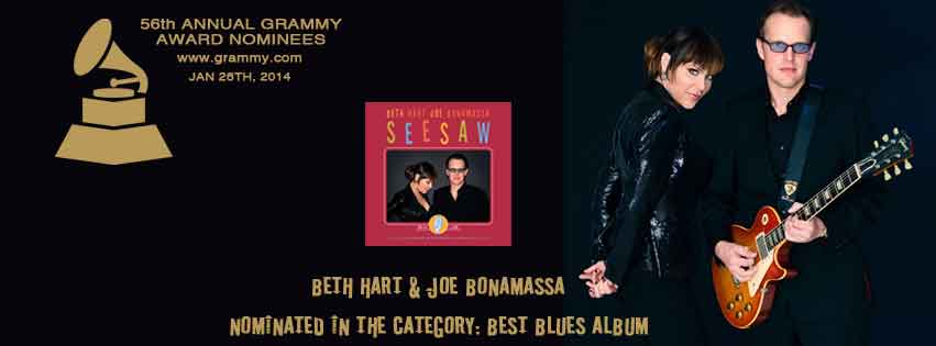 Beth Hart Celebrates Grammy Nomination  For Best Blues Album