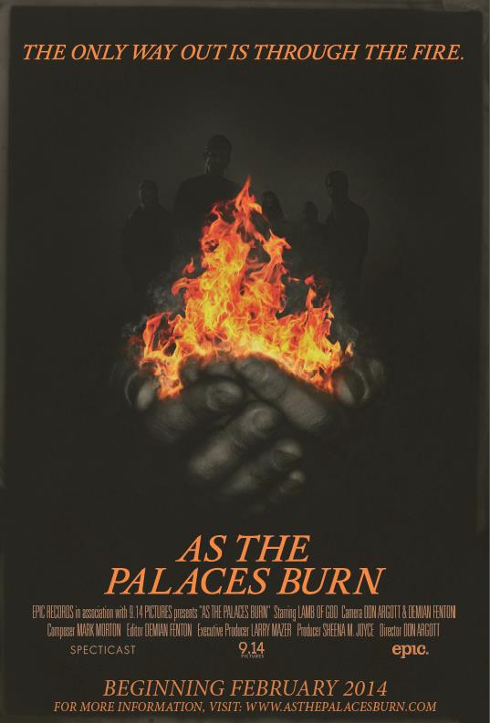 Lamb Of God Partners with Specticast for Worldwide Distribution of “As The Palaces Burn” Feature Film