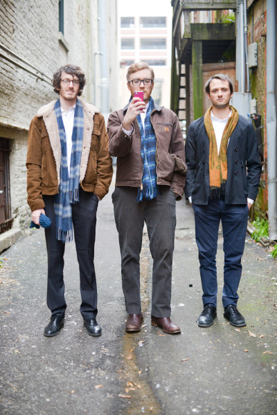 L-R,-Stuart Robinson, James Philips, Daniel Michalak, photo credit Harry Taylor