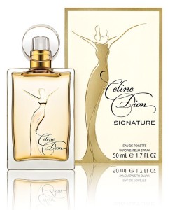 CELINE DION SIGNATURE;  50 ML PACKSHOT