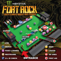 Band Performance Times Revealed  for Monster Energy’s Fort Rock