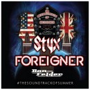 Styx and Foreigner Set To Release “The Soundtrack Of Summer Tour” Companion Album  May 6