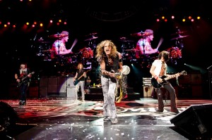 Aerosmith, photo by Frank Poulin