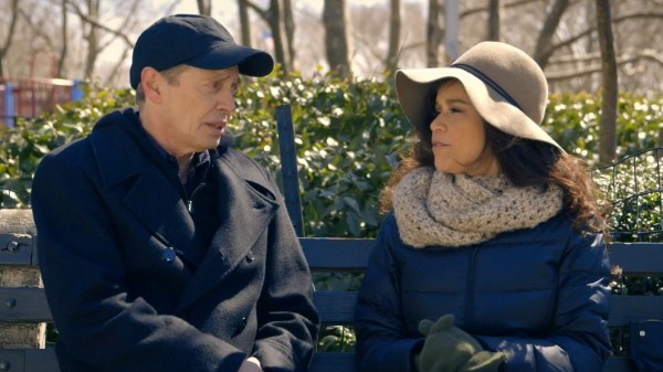 Buscemi with Rosie Perez