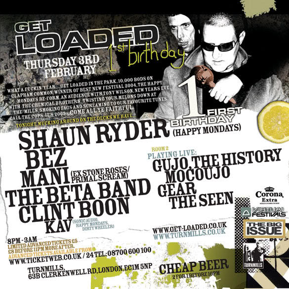 One of KAV's GETLOADED London club nights at Turnmills, celebrating GETLOADED's official 1st year birthday.