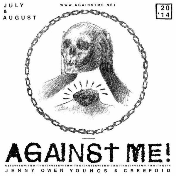 Against me tour