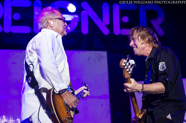 Foreigner ~ with special appearance by Mick Jones (L)