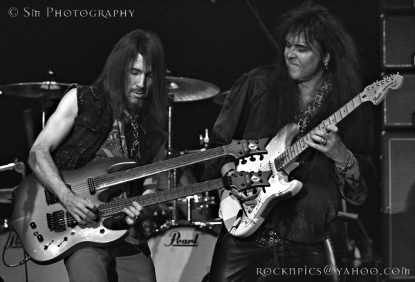 Bumblefoot (L) and Malmsteen (R)