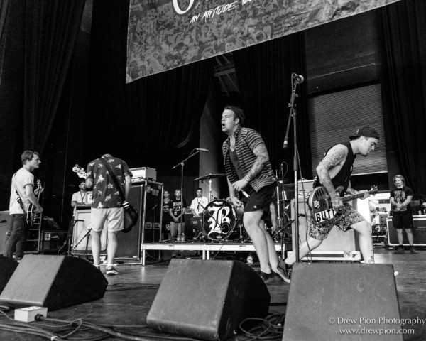 Beartooth at Vans Warped Tour 2014, photo by Drew Pion for FW