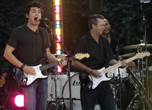 John Mayer and Eric Clapton