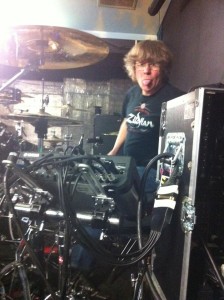 Kix drummer fun