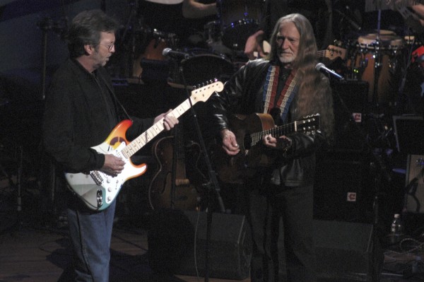 Willie Nelson and Eric Clapton