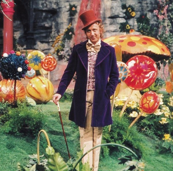 The brilliant Gene Wilder as Willy Wonka
