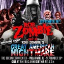 Rob Zombie’s Great American Nightmare Announces Chicago Dates and Location!