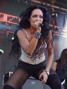 Carla on stage