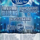 Capture The Crown To Co-Headline “Merchnow Presents: Not Your American Idols Tour” With For All Those Sleeping