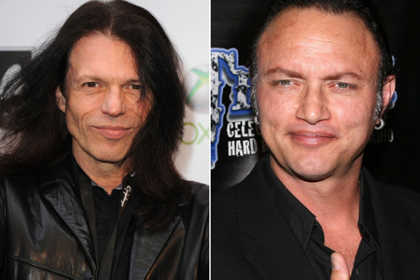 L-R, Rudy Sarzo and Geoff Tate ~ forging ahead together with Operation:  Mindcrime