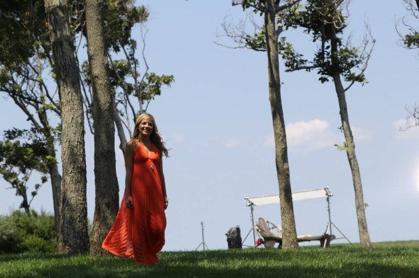 A sneak peek of Jackie in a recent  shoot for a video from Awakening