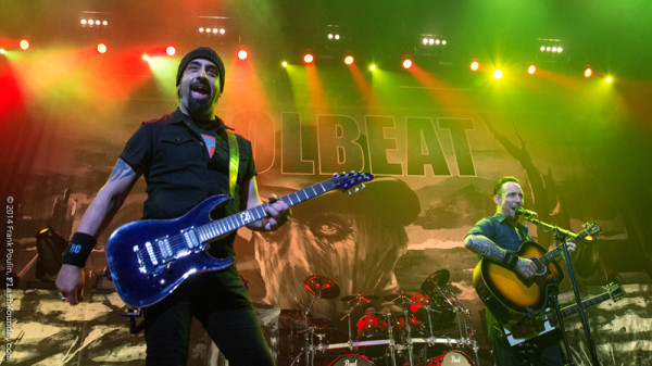 Volbeat on their co-headlining tour with 5FDP