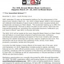 30th Annual Winter Music Conference in Miami Beach