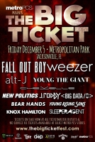 Performance Times Announced for MetroPCS & X102.9 Present The Big Ticket