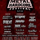 Dates and First Round of Bands for 17th Annual New England Metal and Hardcore Festival Announced!