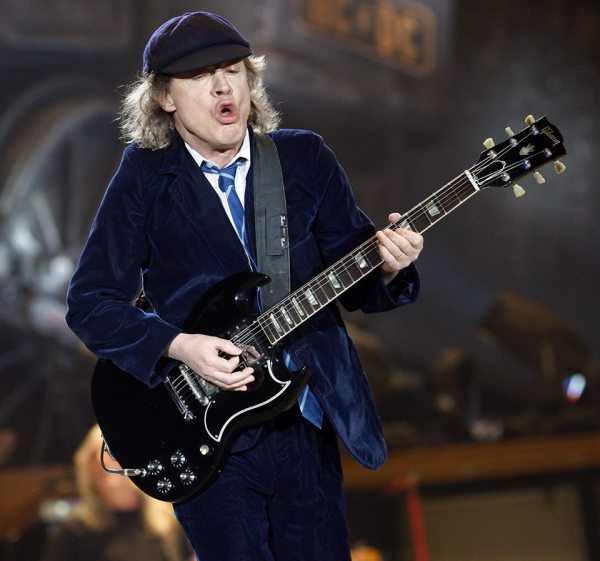 Angus Young, photo courtesy of Studio33Guitar