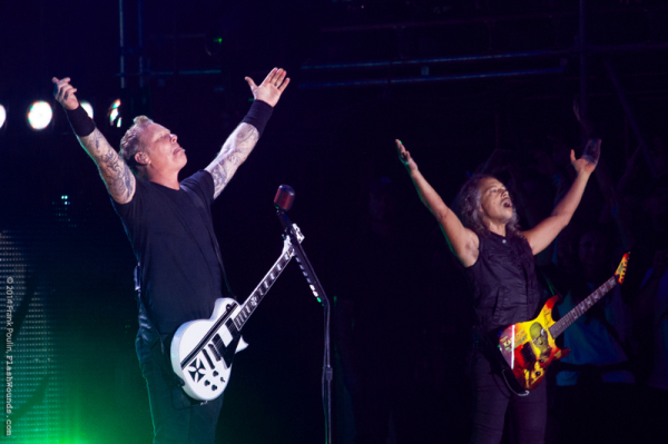 Metallica killing it at Amnesia 2014...flawless performance!