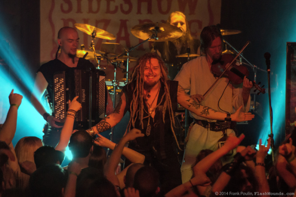 The band @ PaganFest 2014, photo by Francois Poulin for FW