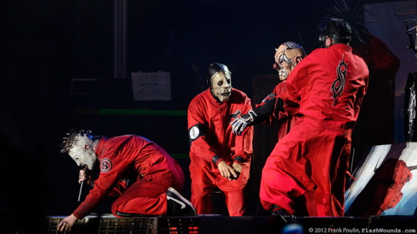 2012, Slipknot's first appearance at Heavy [MTL], photo by Francois Poulin for FW