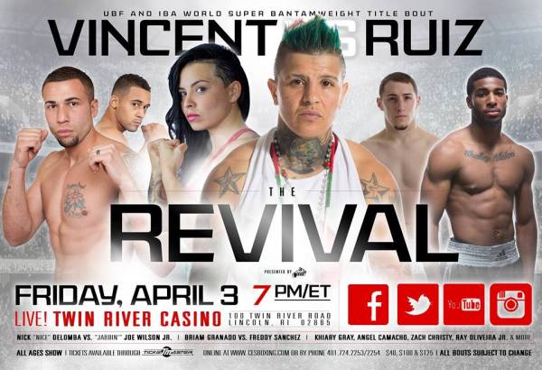 CES Boxing "The Revival" Poster
