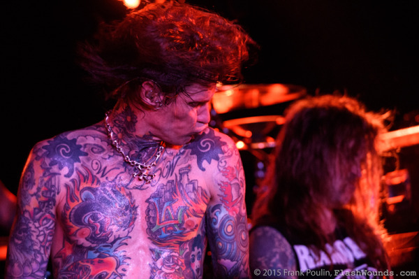 Buckcherry live @ The Claddagh Pub in Lawrence, MA, 2015-05-31