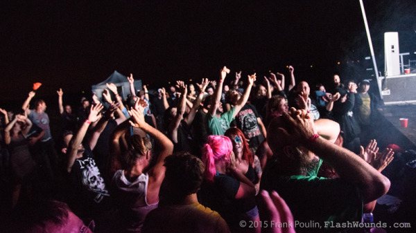 Crowd shot, Metal Cornfest 2015