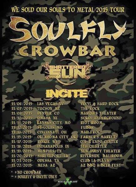Soulfly all November